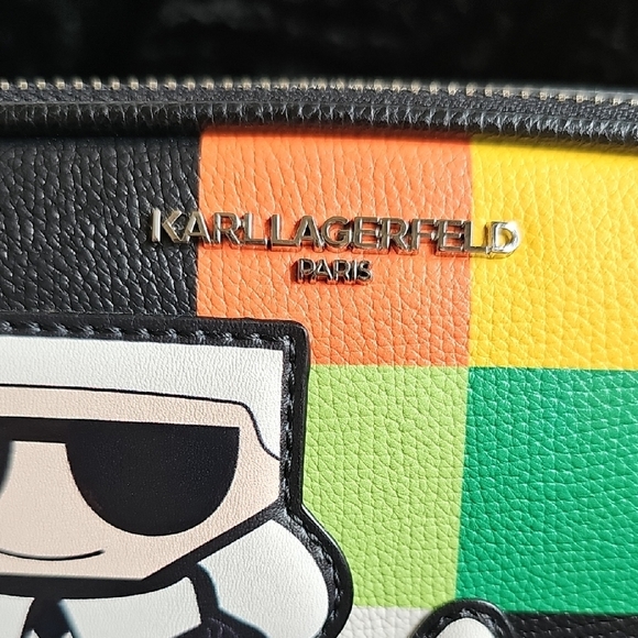 Karl Lagerfeld Multicolor Crossbody Bag NWT and Box - Picture 8 of 12